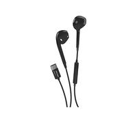 Music Hero auricolari a filo USB-C, cuffiette USB-C, comandi integrati, microfono, semi in-ear, nero