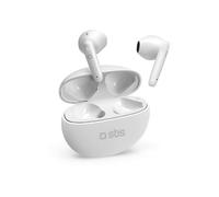 SBS Twin Pure Drops Auricolare True Wireless Stereo (TWS) In-ear Musica e Chiamate Bluetooth Bianco
