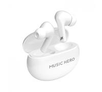 Sbs Auricolari microfono bluetooth MUSIC HERO X Beat Tws White MHTWSBEATBTNORW