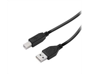 Sbs - Usb 2.0 Comp.connection Cable,plug A-plug B,3m-nero SBS