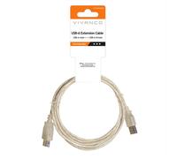 Sbs - Usb 2.0 Comp. Extention,pl.a-socket A,1,8m-trasparente SBS