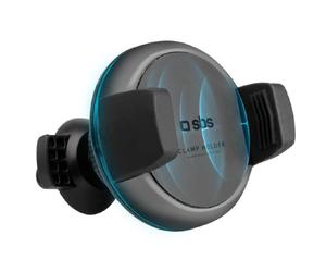 SBS Wireless Clamp circular phone Car Holder Qi charger 10W