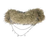 Sbshiouu 2025 Peluche Vita Catena Caratteristica Stella/Rivetto Ciondolo Decor Cintura decorativa Cintura di vita Hot Girl Low Vita Accessorio