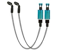 Sbshiouu 2pcs Allarme Scambisti Scambisti Pesca Carpa Bobine Gancio Morsi Indicatori Morsi di Pesca Indicatori Catena di Allarme Allarmi Pesce