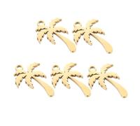 Sbshiouu 5 pezzi alla moda albero di cocco gioielli risultati adatti per creazioni fatte a mano e design unici uso quotidiano