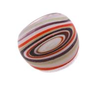 Sbshiouu Anelli di vetro floreali in stile etnico intricato lavorazione a filo artigianale portatile confortevole vestibilità Galaxyed Inspire anelli di vetro, Misura unica, come descritto, come