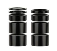 Sbshiouu Biciclette da strada Lega di Alluminio Cuffie Distanziali Forcella Biciclette Strada Manubrio Rondelle Stelo Anelli Forcella Anteriore Biciclette Parte