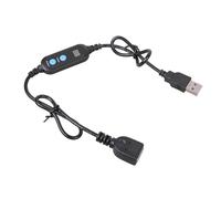 Sbshiouu Cavo di prolunga USB con timer regolabile da 1 a 24 ore, con conto alla rovescia per acquari, ventilatore, luci LED, dispositivo di risparmio energetico da 5 V, cavo timer digitale