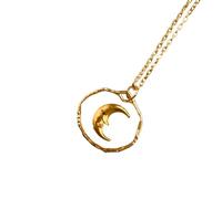 Sbshiouu Collana alla moda con ciondolo a forma di sole, luna, stella, amore, lunghezza regolabile, per tutti i giorni e feste, 41cm50cm, Metallo