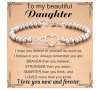 Sbshiouu Elegante cuore infinito con eleganti cristalli da donna che simboleggia amicizia e stili per uso quotidiano casual