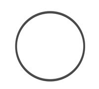 Sbshiouu La cinghia di gomma quadrata per i dispositivi e il lettore video 1.5mm le forti cinghie di gomma 20-100mm hanno piegato la cinghia di trasmissione di opzione