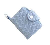 Sbshiouu Portamonete semplice per gli appassionati di moda che cercano stili e funzionalità nella vita di tutti i giorni, Blu, SizeApprox.9x10cm/3.54x3.93inches
