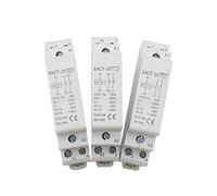 SBSSYVLMV Contattore 2p 16a 20a 25a 1no 1nc 2no 2nc AC 220V 230V 50/60Hz Contattori AC modulari for Uso Domestico montati su Guida DIN for Smart Home House Hotel(2p 25a 1no 1nc)