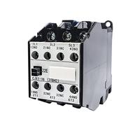 SBSSYVLMV Contattore CJX1-16a Contatto Magnetico CA CJX1-16/22 3TB42 Contattore Motore CA 2 4V 220V 380V 2NO 2NC Elettricità Industriale(Ac24v)