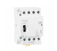 SBSSYVLMV Contattore GYHC 4P 40A 63A 4NO 2NO2NC 220V/230V 50/60Hz Contattori modulari AC alloggiati su Guida DIN Funzionamento Manuale Elettricità Industriale(4p 40a 4n0 220v)