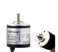SBSSYVLMV Encoder incrementale da 30 mm Albero 4 Commutatore rotativo ABZ Fasi 100 200 360 400 500 PPR 5-24 V CC(Zsp3004-600,Push Pull Output)