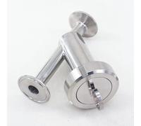 SBSSYVLMV Filtro a Y in Acciaio Inossidabile 304 con Morsetto a Tre Punti, Diametro Esterno Tubo 19 mm x Diametro Esterno ghiera 50,5 mm, Maglia 20-150(Others Contact First)