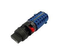 SBSSYVLMV Installazione con Montaggio a Foro Singolo da 22 mm, 6 Poli, 0-7 Posizioni, 20 A, Interruttore rotativo a camma di commutazione YMW26 LW28 LW26-20S/6