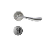SBSSYVLMV Maniglia for porta stampata in acciaio inossidabile 304 Serratura for porta del bagno dell'hotel Serratura for porta tagliafuoco Serratura divisa Accessori for serrature