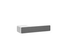 SBSSYVLMV Moderna semplice serie di colori a contrasto serratura ecologica porta della camera da letto bagno porta in legno porta meccanica magnetica silenziosa(Square handle white with gray)