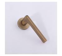 SBSSYVLMV Semplice lega di zinco for interni in legno porta silenziosa serratura cucina camera da letto porta casa serratura divisa(D31 S981 yellow bronze silent)