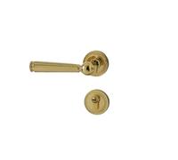 SBSSYVLMV Serratura for porta interna silenziosa magnetica in legno massello, moderna e di lusso, dorata, leggera(PVD)