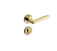 SBSSYVLMV Serratura for porta Serratura for porta interna della camera da letto Serratura magnetica silenziosa Serratura for porta in legno semplice divisa Maniglia for porta nera(PVD)