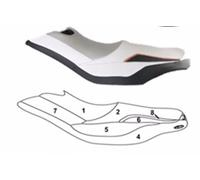 Sbt Sea-Doo Personalizzato Sedile Cover GTS Pro 130 / Gti Noleggio Se 155/