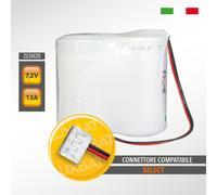SBT03 SELECT SAFT 2LSH20 7.2V 13Ah Pacco batteria Litio compatibile SELECT