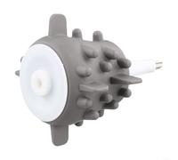Sbuccia aglio in silicone, accessorio per tritatutto elettrico 2 l/3 l, accessorio durevole per robot da cucina, grigio (3 l)