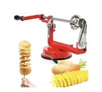 SBUCCIA PATATE TWISTER SPIRALE E TAGLIA AFFETTA PELA PATATE IN ACCIAIO