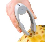 Sbucciatore di fragole - Strumento di rimozione dello stelo della fragola in acciaio inox strumento di preparazione degli alimenti gadget da cucina multifunzionale portatile per patate, ciliegia