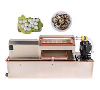 Sbucciatore elettrico per uova di quaglia, design compatto con getto d'acqua automatico per un facile uso domestico e commerciale