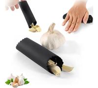 Sbucciatore manuale in silicone per aglio e aglio, facile da usare, accessorio da cucina (3 pezzi)