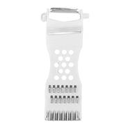 Sbucciatore Pela Patate E Verdure, Grattugia per Formaggio, Con Impugnatura in Plastica E Lama in Acciaio Inox 7 in 1 Taglia Verdure Portatile Da Cucina