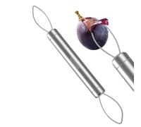 Sbucciatore per kiwi, strumento portatile per rimuovere la polpa della frutta, per preparare insalate di frutti di bosco, cocktail, ristorante, campeggio, viaggi