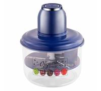 sbucciatore per mele, Macchina automatica for la rimozione della buccia di piccoli frutti, ricaricabile, commerciale, intelligente(Blue)