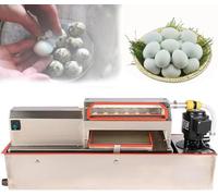 Sbucciatrice commerciale dell'uovo di quaglia dell'acciaio inossidabile con il ciclo dell'acqua, alta efficienza 70kg/h per i ristoranti e la trasformazione dei prodotti alimentari