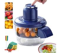 Sbucciatrice elettrica automatica per uva, pela aglio leggero e flessibile, ricaricabile, professionale, regolabile, per frutta, verdura, patate, agrumi, strumento facile da pulire con ergonomia