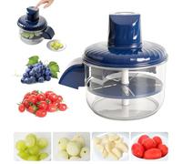 Sbucciatrice elettrica per uva e aglio, sbucciatrice automatica in acciaio inossidabile 304 a 5 lame senza spazzole, strumento per sbucciare pomodoro frutta piccola frutta ricaricabile USB per casa