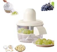 Sbucciatrice elettrica per uva, macchina automatica per sbucciare l'aglio, ricaricabile, efficiente, strumento da cucina per uva, aglio, pomodoro, ciliegia