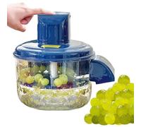 Sbucciatrice elettrica per uva, sbucciatrice automatica per frutta, aglio, pomodoro, ciliegia, strumento di rimozione della pelle, senza problemi, ricaricabile, per cucina