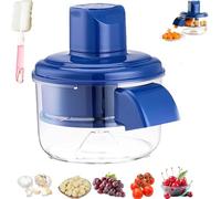 Sbucciatrice elettrica per uva, sbucciatrice automatica per pomodori e frutta, pelapatate per pomodori ciliegia, strumento professionale ricaricabile per frutta intelligente per uva, aglio, pomodoro