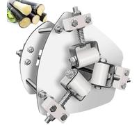 Sbucciatrice per canna da zucchero, pelapatate in acciaio inox ad alta efficienza con tenuta regolabile per sbucciare senza sforzo