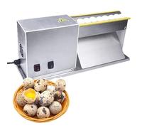 Sbucciatrice per uova di quaglia, pelapatate elettrico con motore in rame puro, efficienza 25 kg/h, regolazione avanti e indietro per ristoranti e supermercati