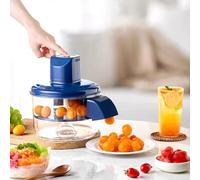 Sbucciatrice per uva, 2025 nuova macchina elettrica automatica per sbucciare l'aglio, ricaricabile, strumento per la rimozione della pelle della frutta per uva, aglio, ciliegia, pomodori