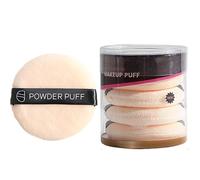 Sbuffi per cipria, spugnette per cipria, 5 spugnette per trucco, morbide e lavabili, per cipria, per cipria in polvere, trucco secco