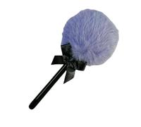 Sbuffo per cipria con manico, per lecca-lecca, strumento per il trucco con manico Marshmallow, applicatore per spolverare, per donne e ragazze, pelle sensibile, uso quotidiano, viaggi, lavoro