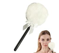 Sbuffo per cipria, morbido e riutilizzabile, a forma di lecca-lecca, strumenti di bellezza per sfumare fondotinta, casa, viaggi, contouring, donne e ragazze