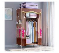 SBZIOJHDR armadio pieghevole, Armadio pieghevole in tessuto for camera da letto, organizer for vestiti, struttura in acciaio, armadio in for, for mobili for la casa